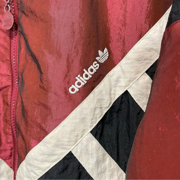 Vintage 90s” Adidas Windbreaker Mens Jacket L - Picture 4 of 13